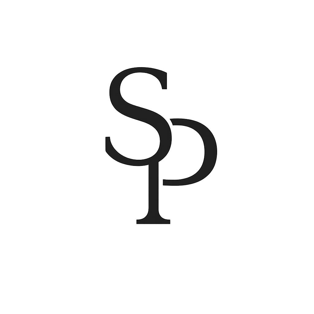 Sterling Prairie SP monogram