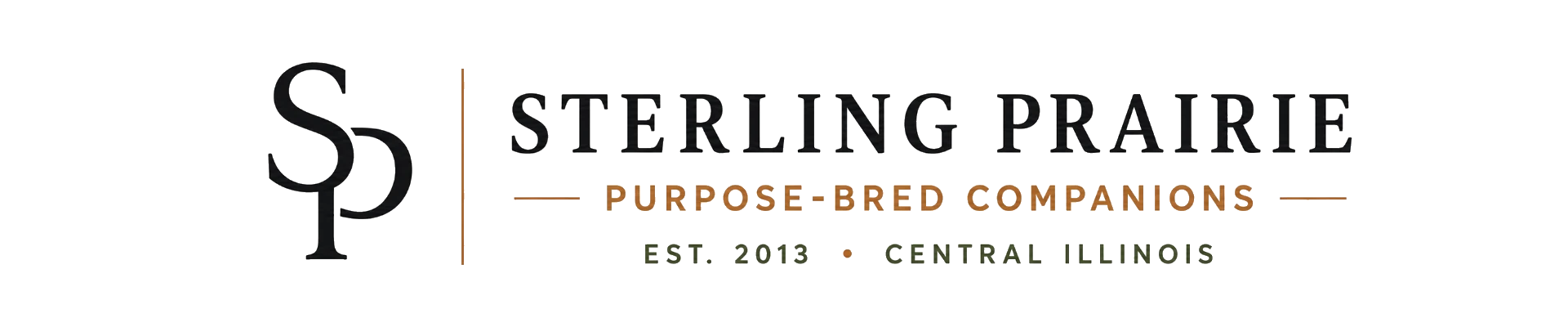 Sterling Prairie — purpose-bred companions, Central Illinois, est. 2013
